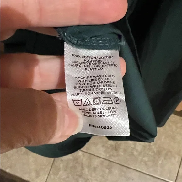 LOFT Dark Green Maxi Skirt - Picture 4 of 9